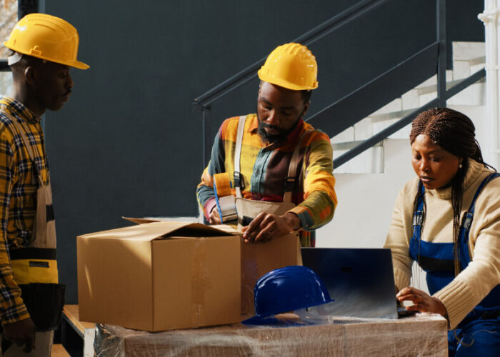 Entrepôt logistique moderne